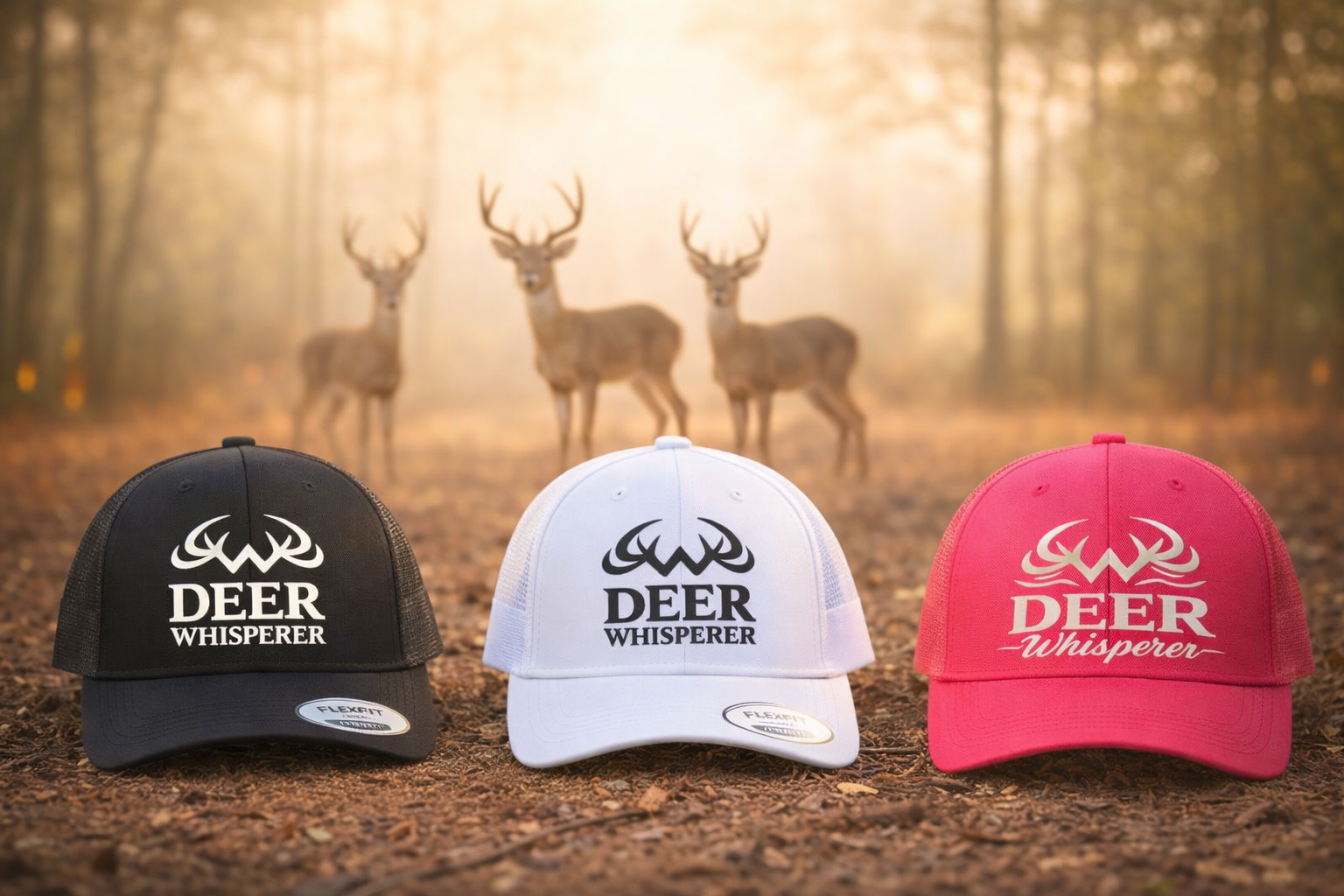Deer Whisperer Embroidered Cap — First Drop