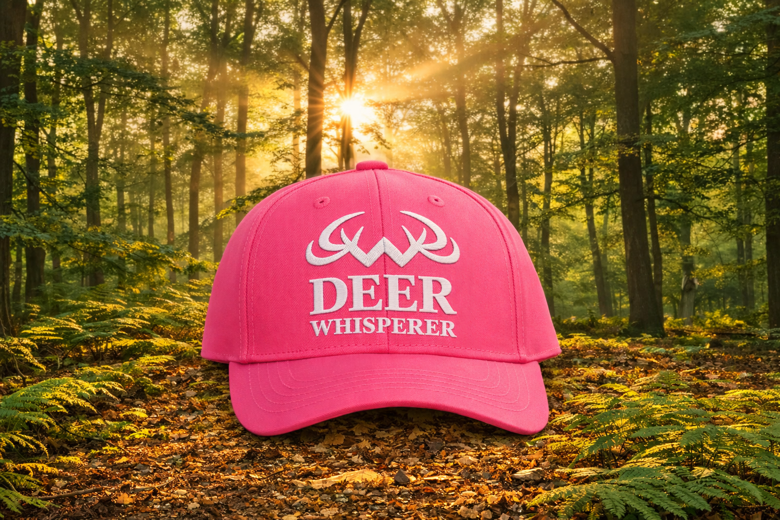 Deer Whisperer Embroidered Cap — First Drop